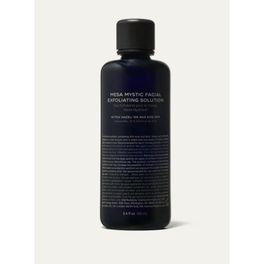 TwentyNine Palms Mesa Mystic Facial Exfoliating Solution Vegan Leto Discontinued